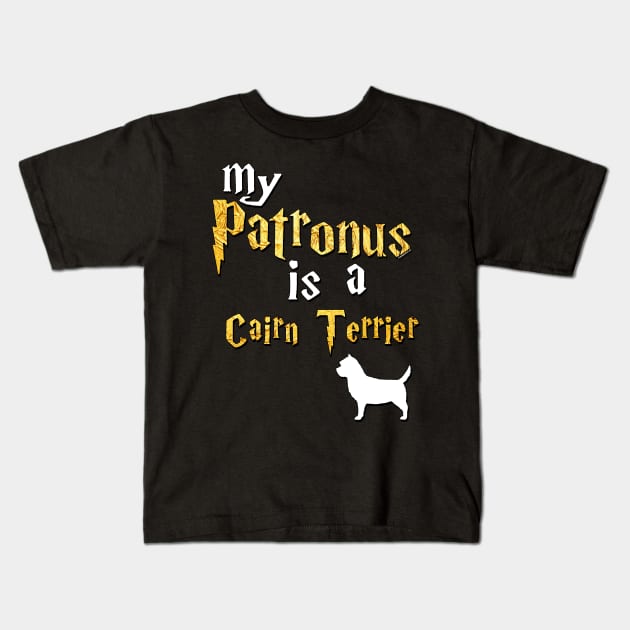 Cairn Terrier Kids T-Shirt by dogfather